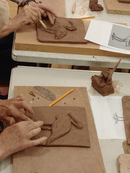 mindful clay workshop