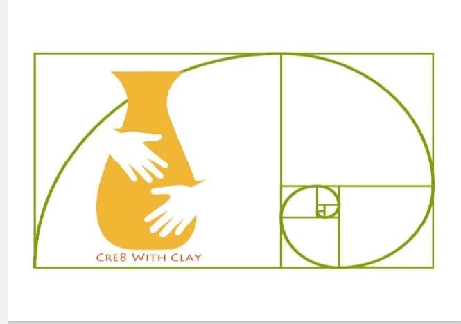 minimalist clay sculpture logo, ceramic tools, zen-inspired design elements minimalist clay sculpture logo, ceramic tools, zen-inspired design elements